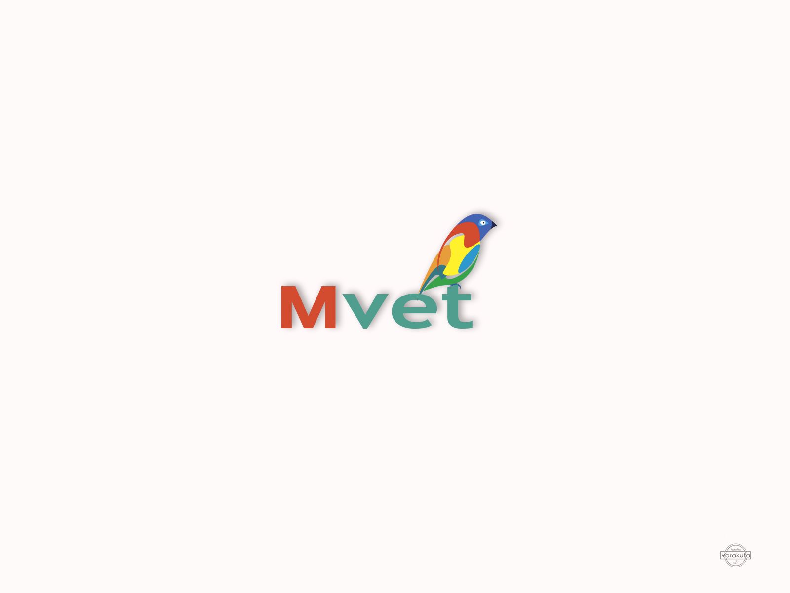 Логотип для Ветеринарная клиника Мвет (Mvet) - дизайнер Varakuta