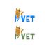 Логотип для Ветеринарная клиника Мвет (Mvet) - дизайнер Sonyaudina