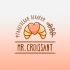 Лого и фирменный стиль для Mr. Croissant - дизайнер McArtur