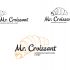 Лого и фирменный стиль для Mr. Croissant - дизайнер Chiksatilo