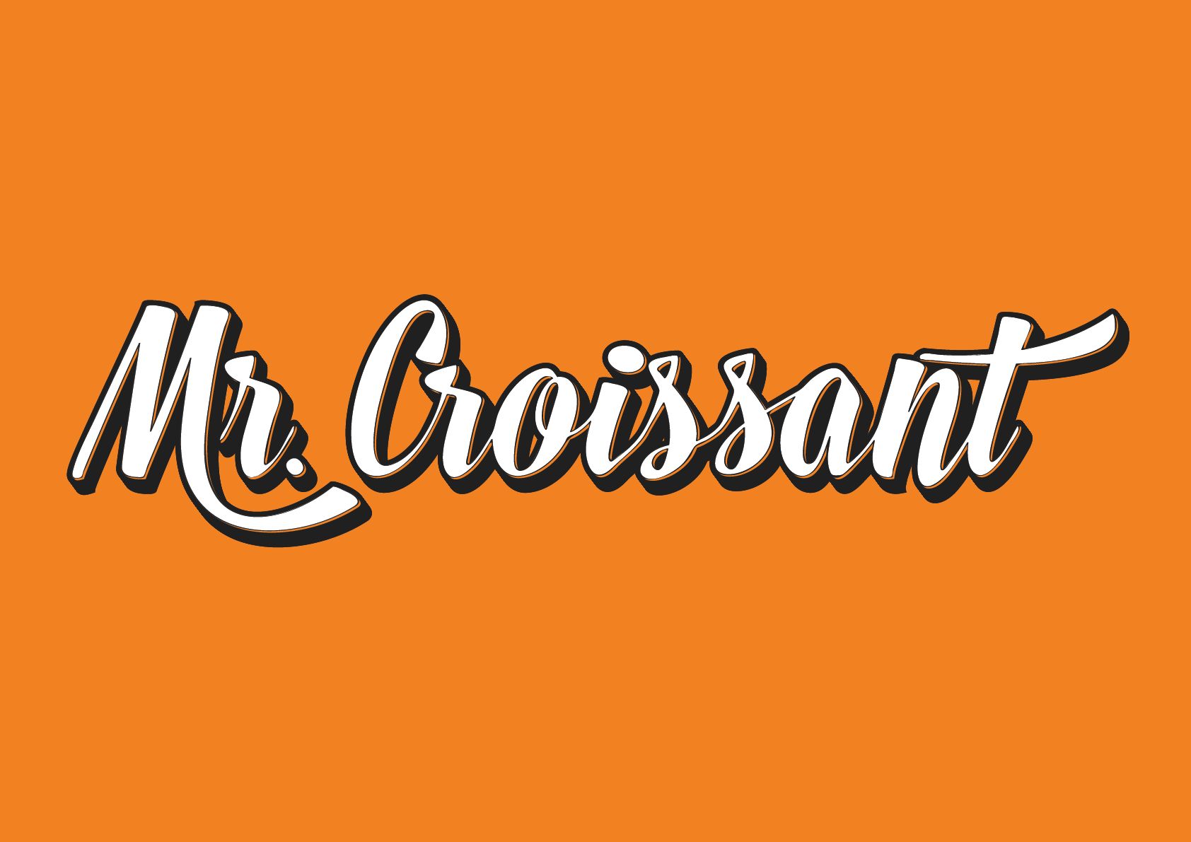 Лого и фирменный стиль для Mr. Croissant - дизайнер Freedrih