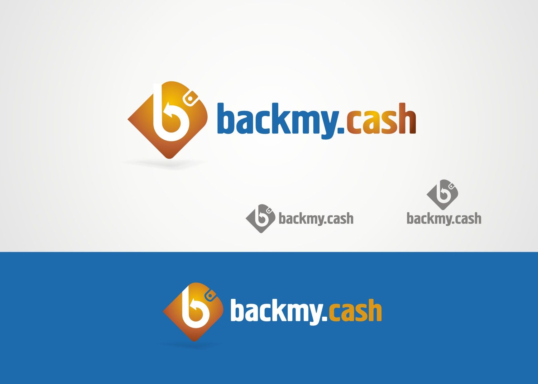 Логотип для кешбек сервиса backmy.cash - дизайнер Zheravin