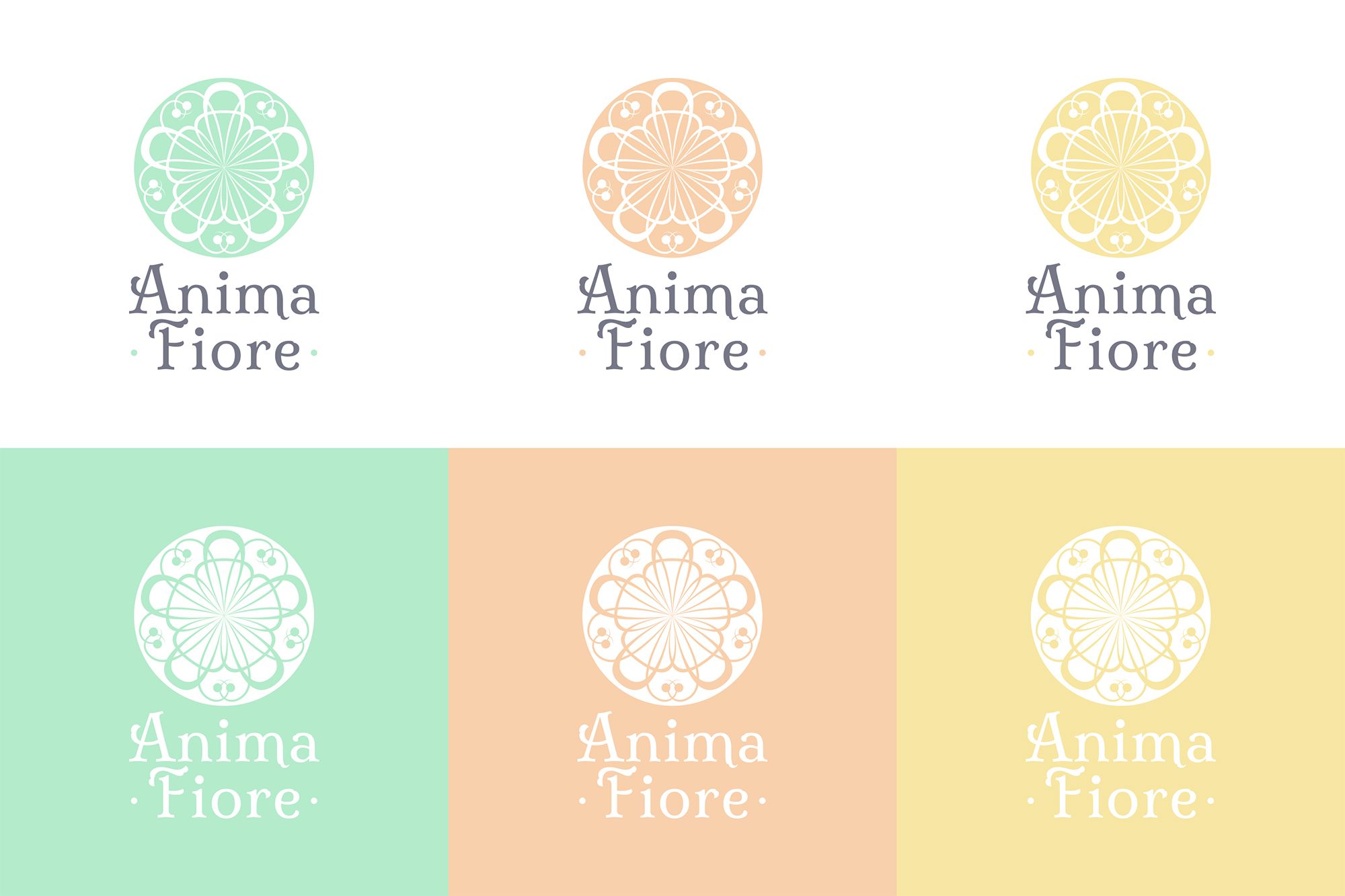 Лого и фирменный стиль для ANIMA FIORE - дизайнер flaffi555