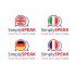 Логотип для Логотип для проекта simplySPEAK (обучение языкам) - дизайнер Odette