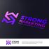 Лого и фирменный стиль для StrongMarketing - дизайнер webgrafika
