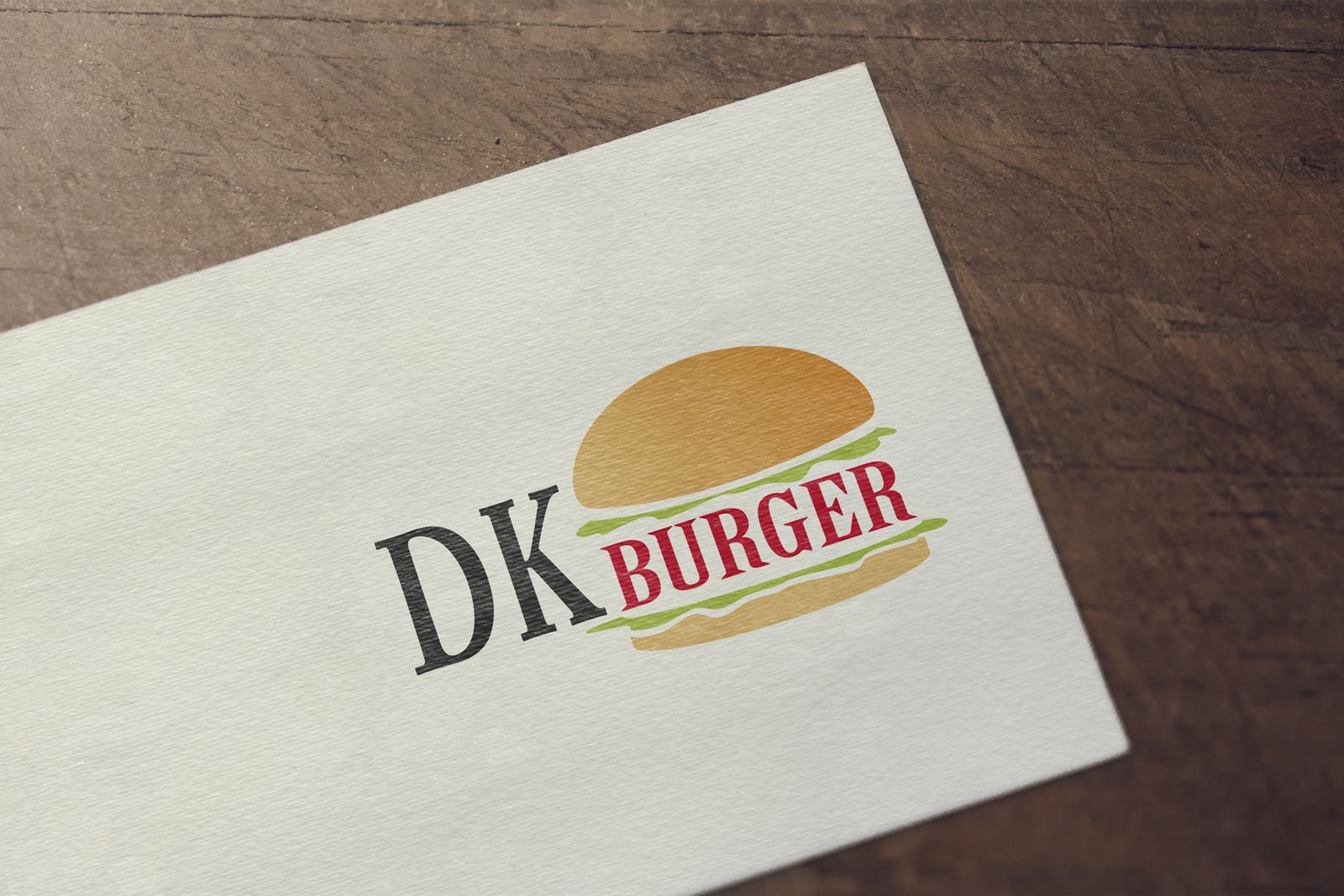 Лого и фирменный стиль для DK BURGER - дизайнер KatyaDMC