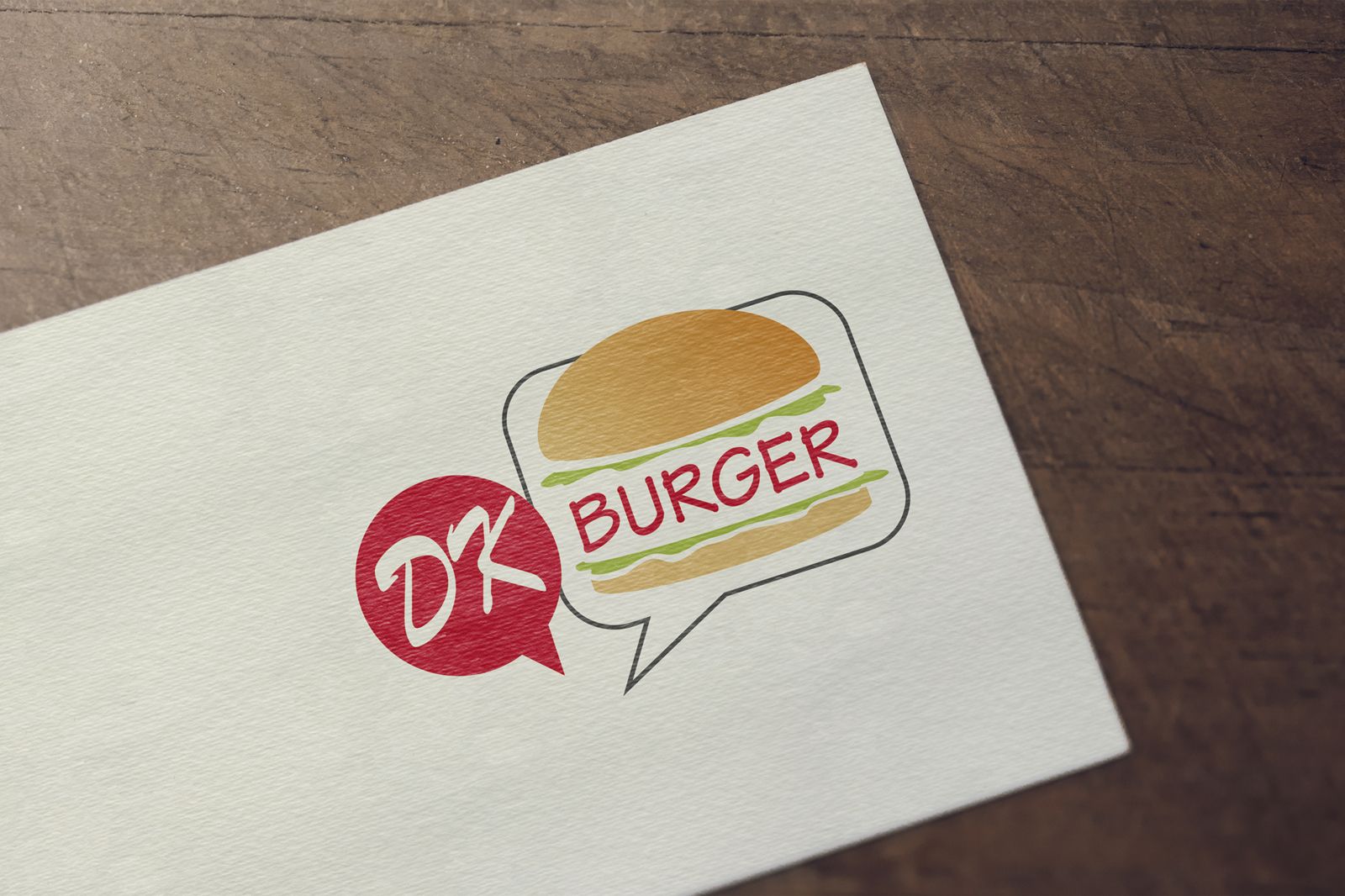 Лого и фирменный стиль для DK BURGER - дизайнер KatyaDMC