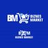 Логотип для BM BIZNES MARKET Поиск бизнеса и Франшиз - дизайнер Zheravin