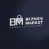 Логотип для BM BIZNES MARKET Поиск бизнеса и Франшиз - дизайнер radchuk-ruslan