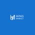 Логотип для BM BIZNES MARKET Поиск бизнеса и Франшиз - дизайнер Dizkonov_Marat