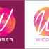 Лого и фирменный стиль для wedber - дизайнер inot4690