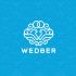 Лого и фирменный стиль для wedber - дизайнер shamaevserg