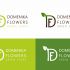 Логотип для Domenika Flowers - дизайнер Zero-2606