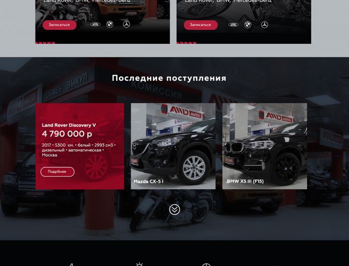 Веб-сайт для www.awd-auto.ru - дизайнер Froken-Smilla
