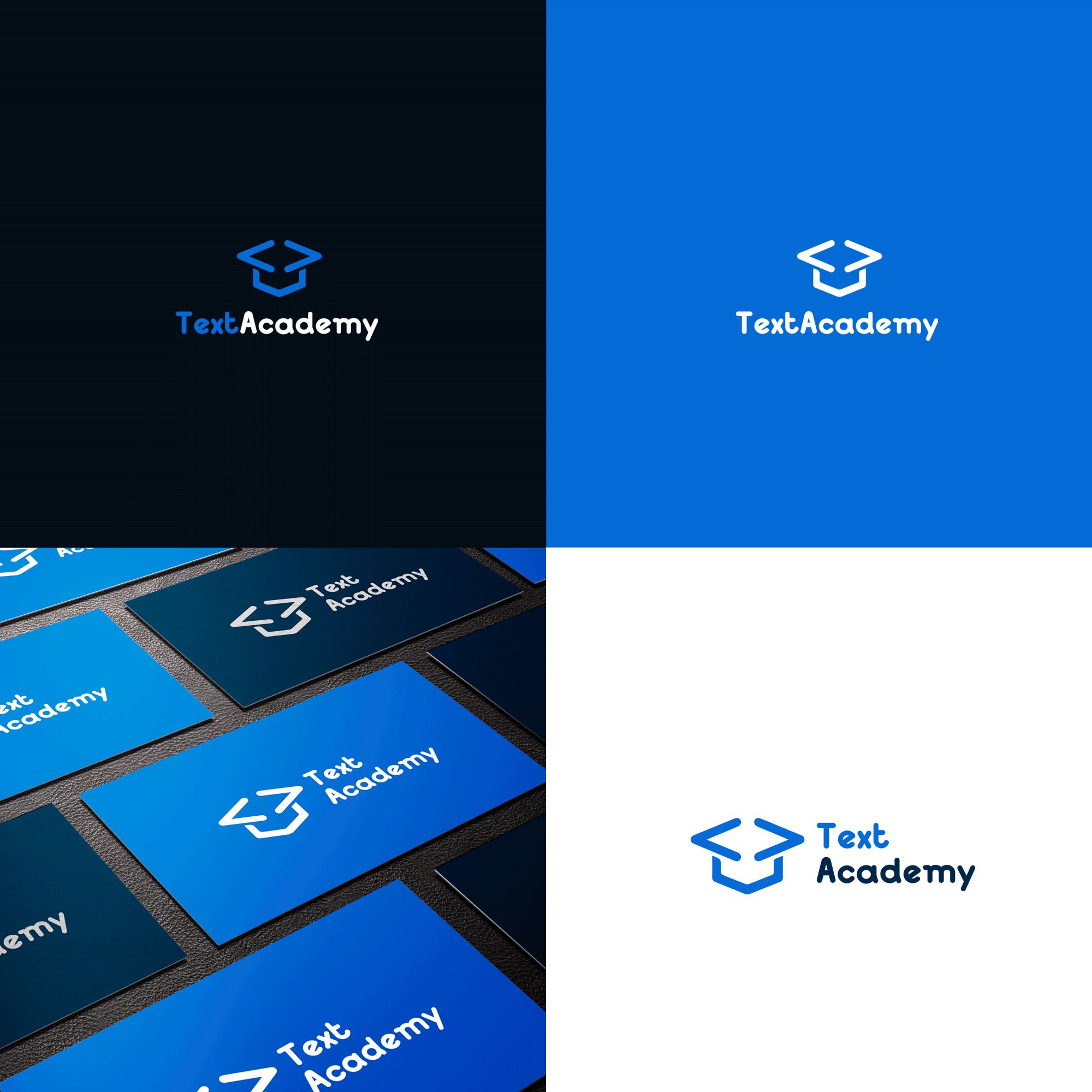 Логотип для TextAcademy - дизайнер GreenRed