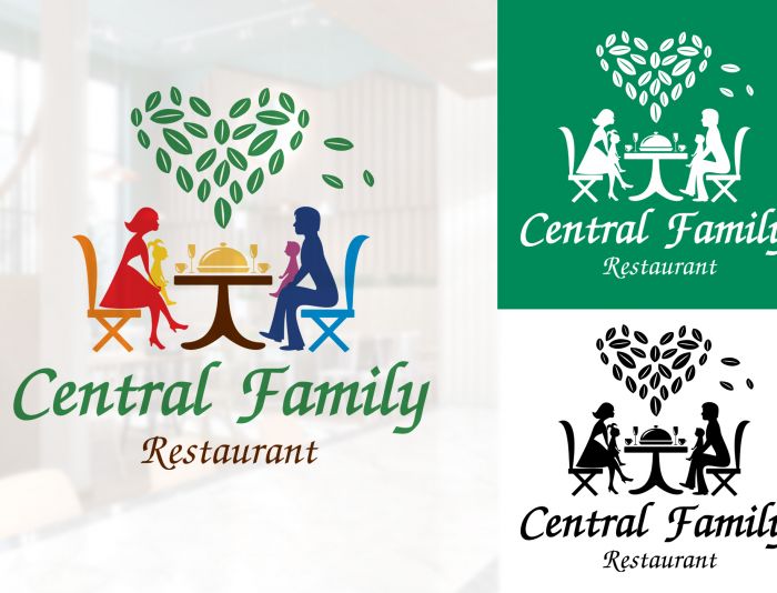 Лого и фирменный стиль для Central Family Restaurant - дизайнер qsj