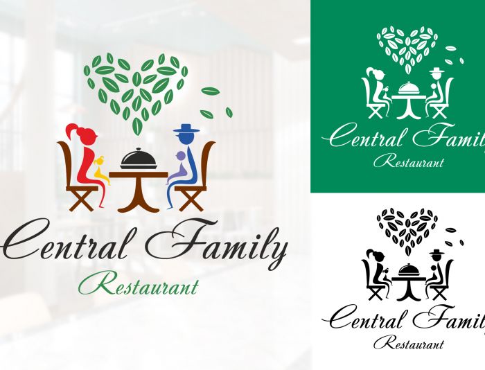Лого и фирменный стиль для Central Family Restaurant - дизайнер qsj