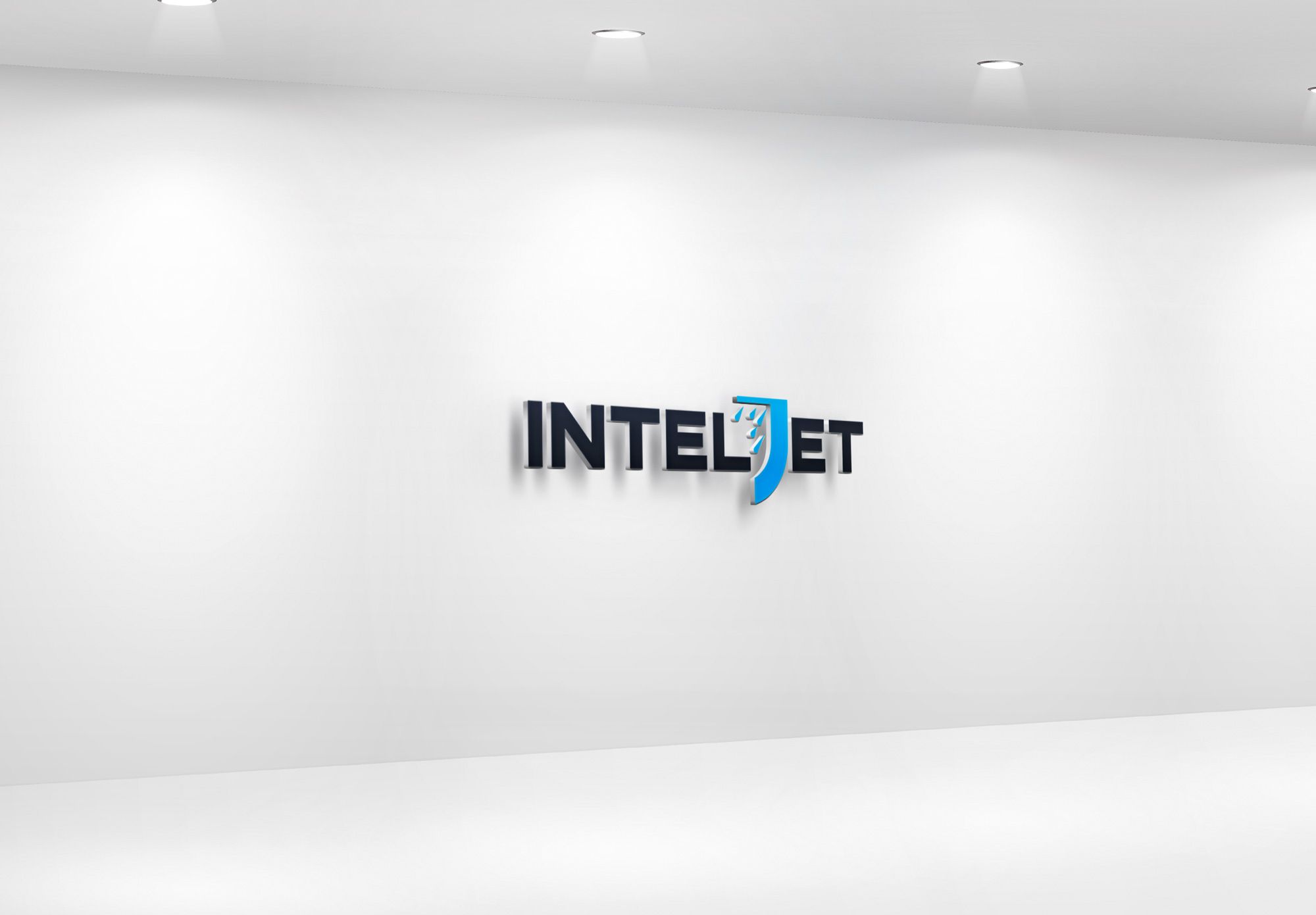Логотип для IntelJet  - дизайнер Alphir
