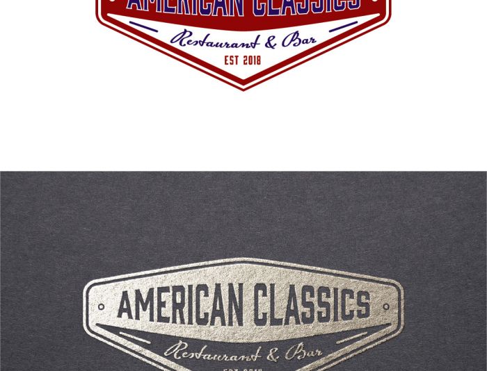 Логотип для American Classics (restaurant & bar) - дизайнер Lar4e