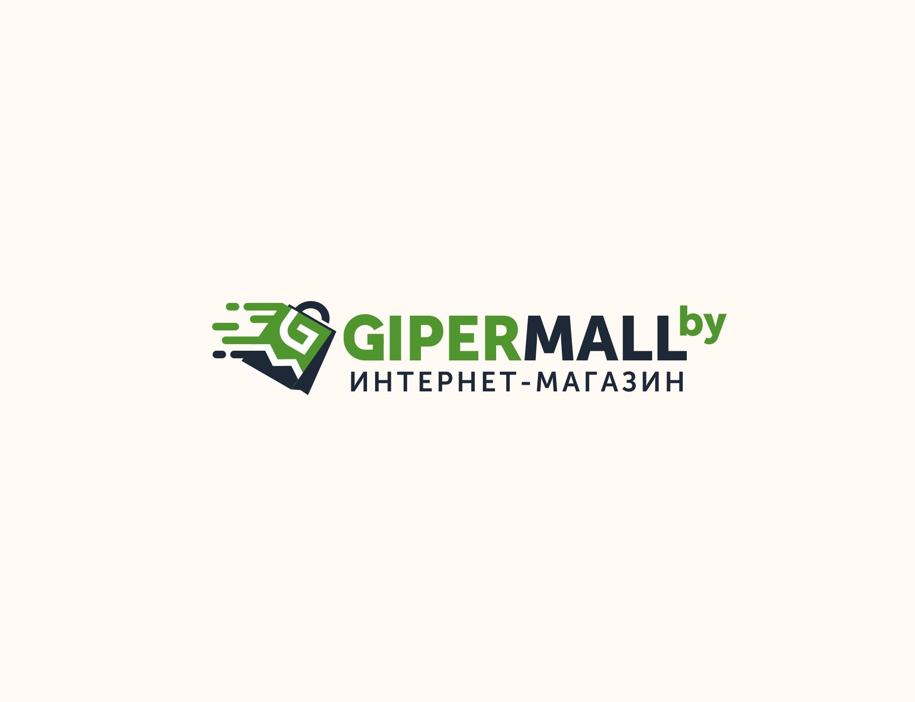 Логотип для Gipermall.by / ГиперМолл - дизайнер kras-sky