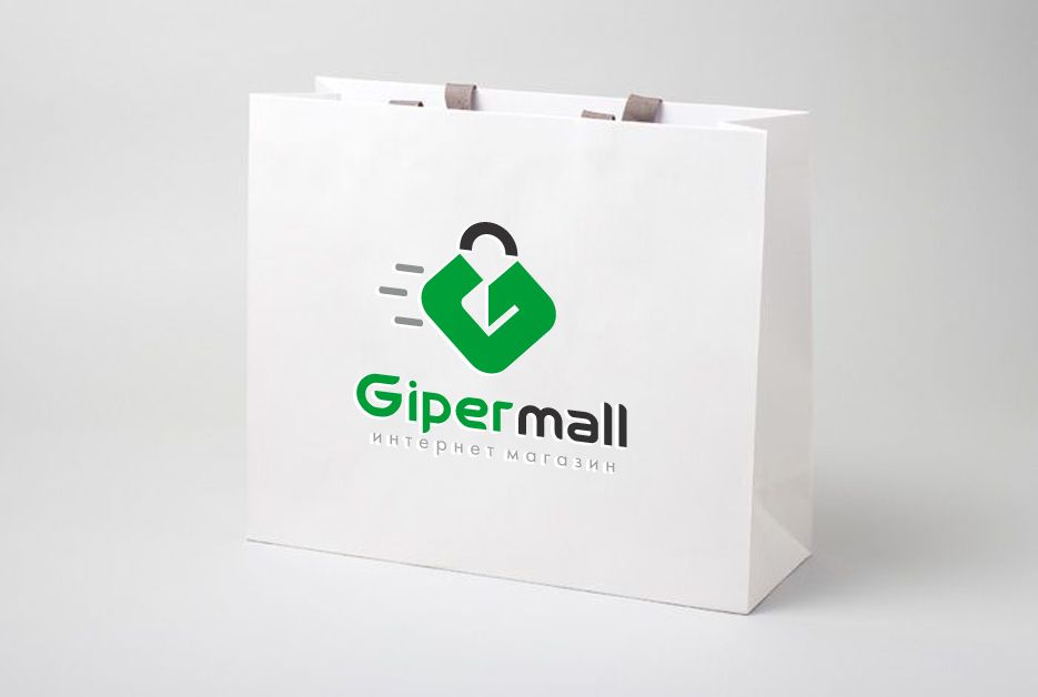 Логотип для Gipermall.by / ГиперМолл - дизайнер radchuk-ruslan