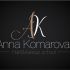 Логотип для ANNA KOMAROVA Hair&Makeup school - дизайнер janemih52411