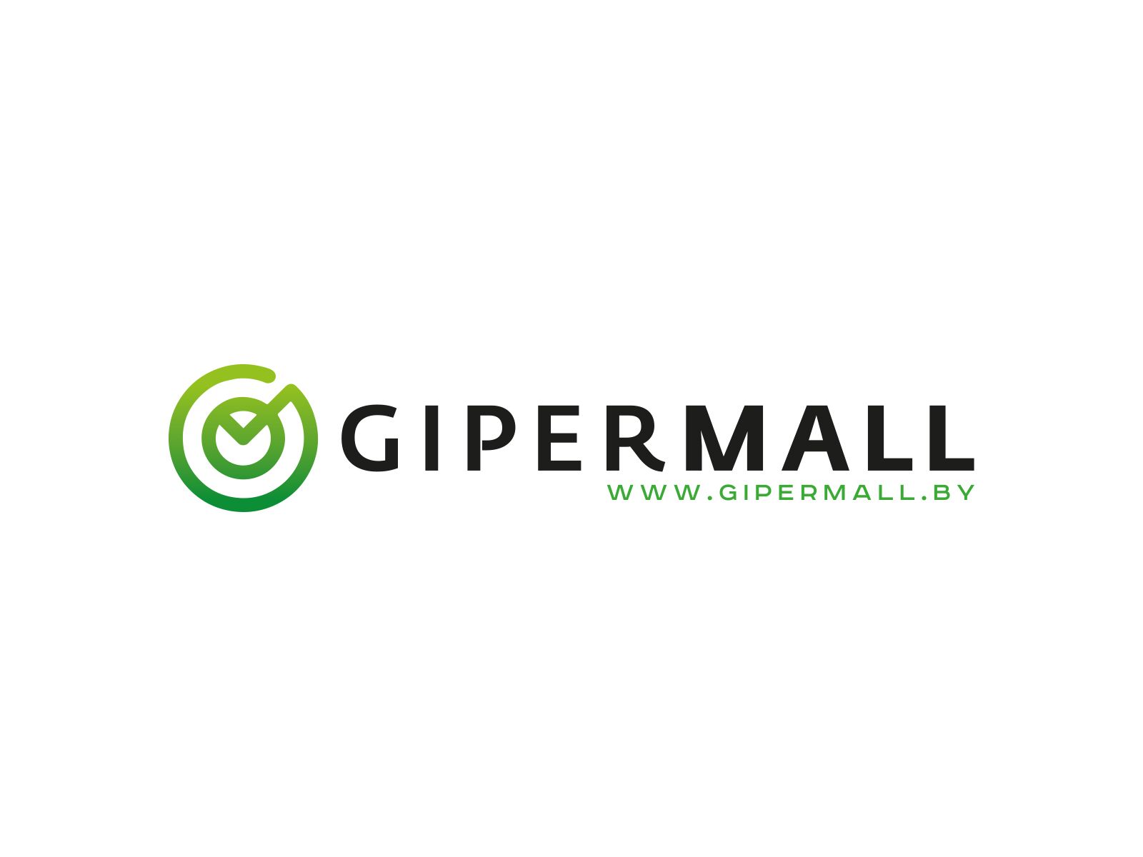 Логотип для Gipermall.by / ГиперМолл - дизайнер funkielevis