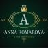 Логотип для ANNA KOMAROVA Hair&Makeup school - дизайнер uysh