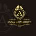 Логотип для ANNA KOMAROVA Hair&Makeup school - дизайнер LAK