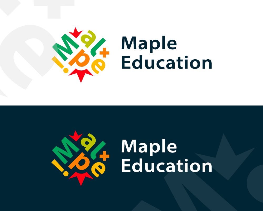 Лого и фирменный стиль для Mapledu , Maple Education - дизайнер amenobox