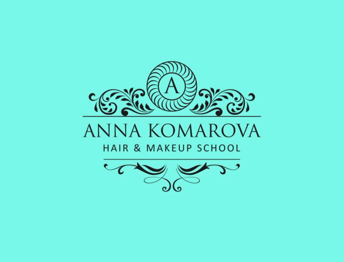 Логотип для ANNA KOMAROVA Hair&Makeup school - дизайнер DIZIBIZI