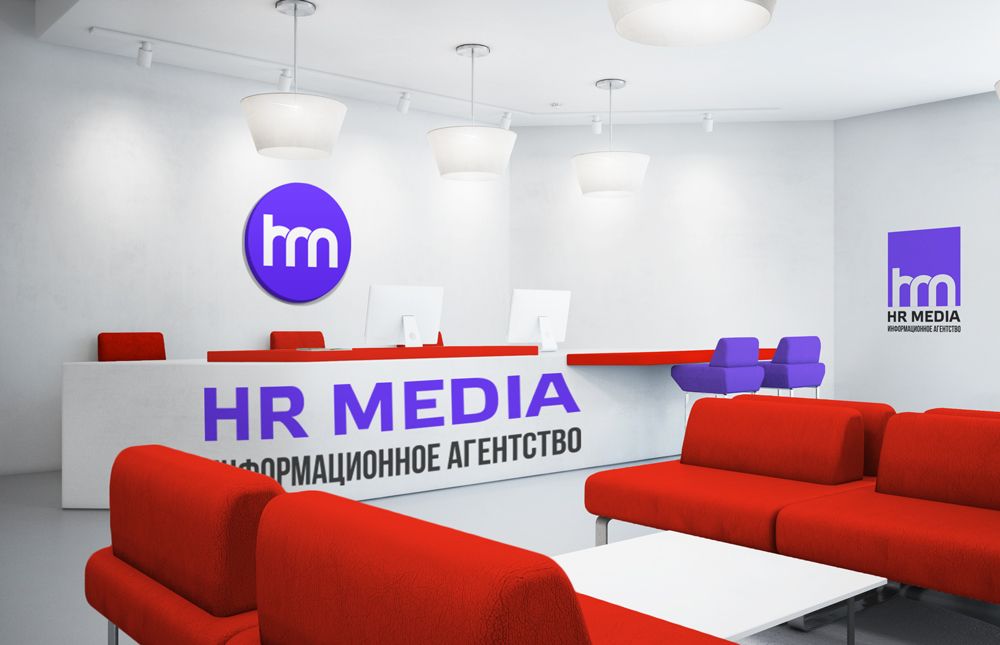Лого и фирменный стиль для HR MEDIA - дизайнер DIZIBIZI
