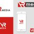 Лого и фирменный стиль для HR MEDIA - дизайнер Evgen_SV