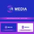 Лого и фирменный стиль для HR MEDIA - дизайнер rimad2006