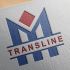 Логотип для M-TransLine. Как вариант - МТрансЛайн - дизайнер GustaV