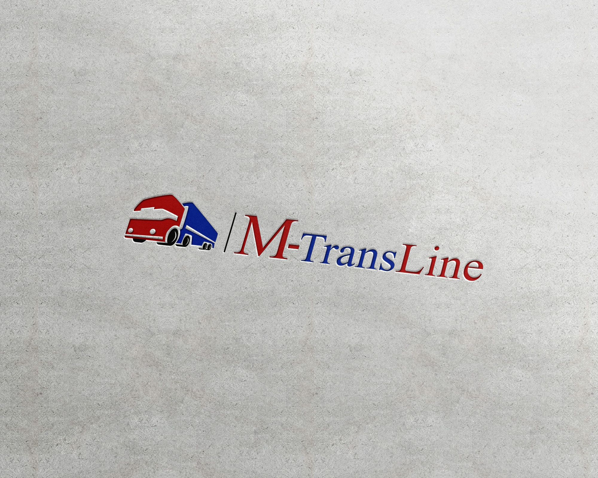 Логотип для M-TransLine. Как вариант - МТрансЛайн - дизайнер popusska
