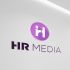 Лого и фирменный стиль для HR MEDIA - дизайнер georgian