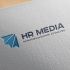 Лого и фирменный стиль для HR MEDIA - дизайнер zozuca-a