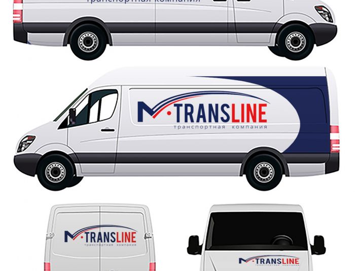 Логотип для M-TransLine. Как вариант - МТрансЛайн - дизайнер Evgen_SV
