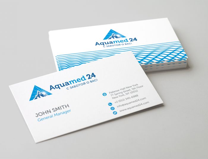 Лого и фирменный стиль для Aquamed24 - дизайнер mz777