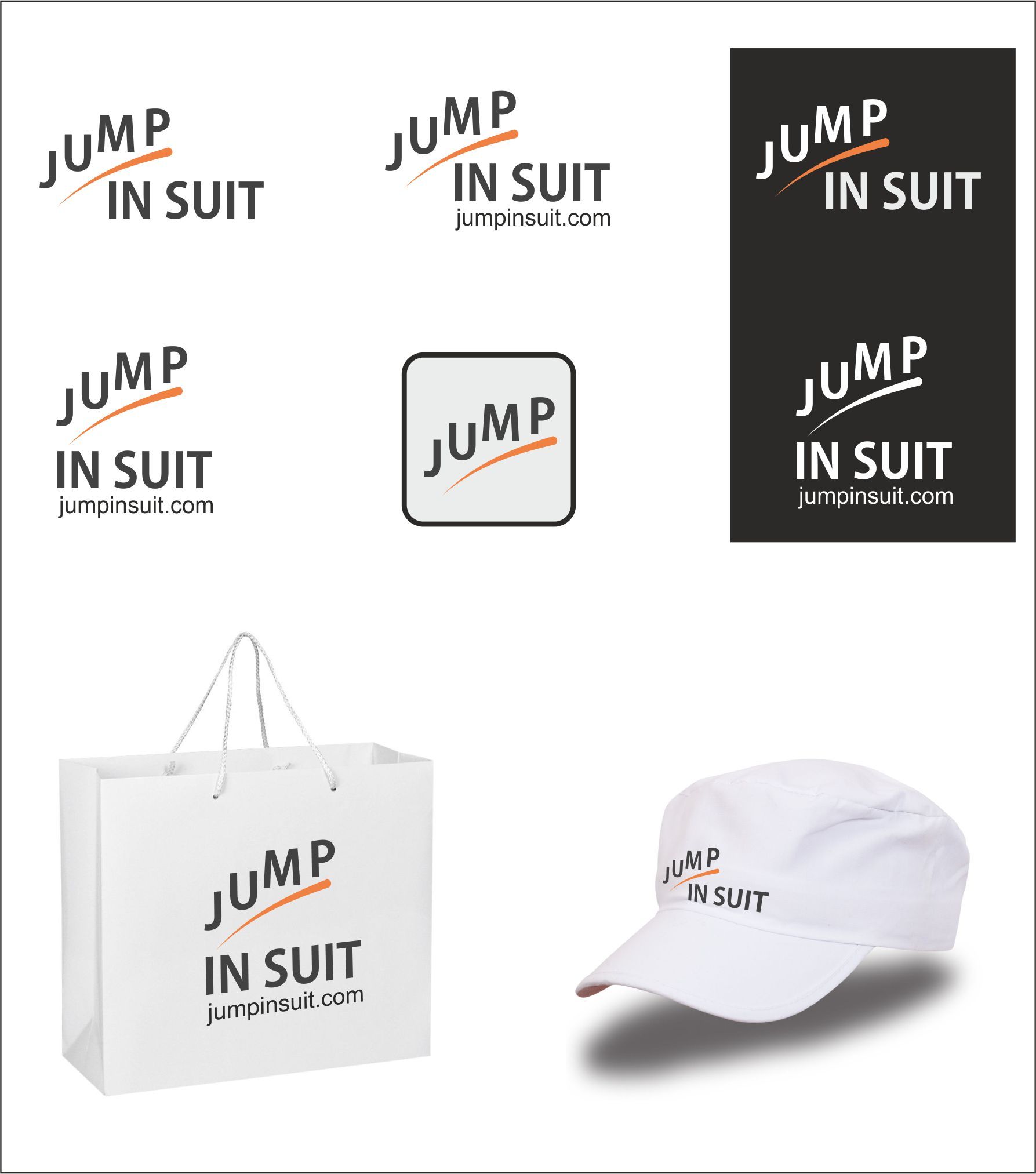 Фирменный стиль JUMP IN SUIT - дизайнер AnnaO