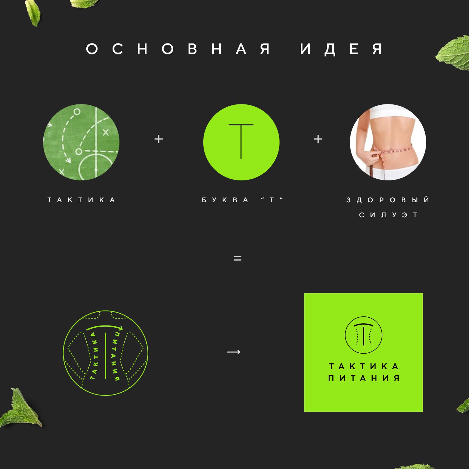 Лого и фирменный стиль для Тактика питания - дизайнер nurasulov