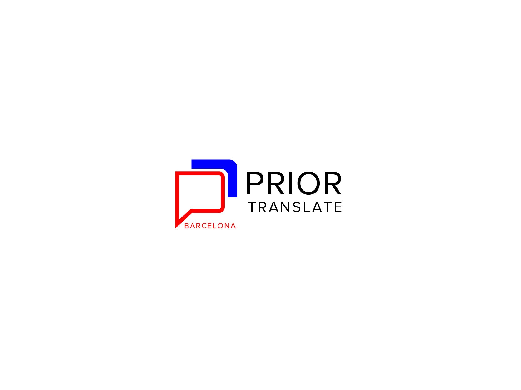 Логотип для PRIOR translate - дизайнер rawil