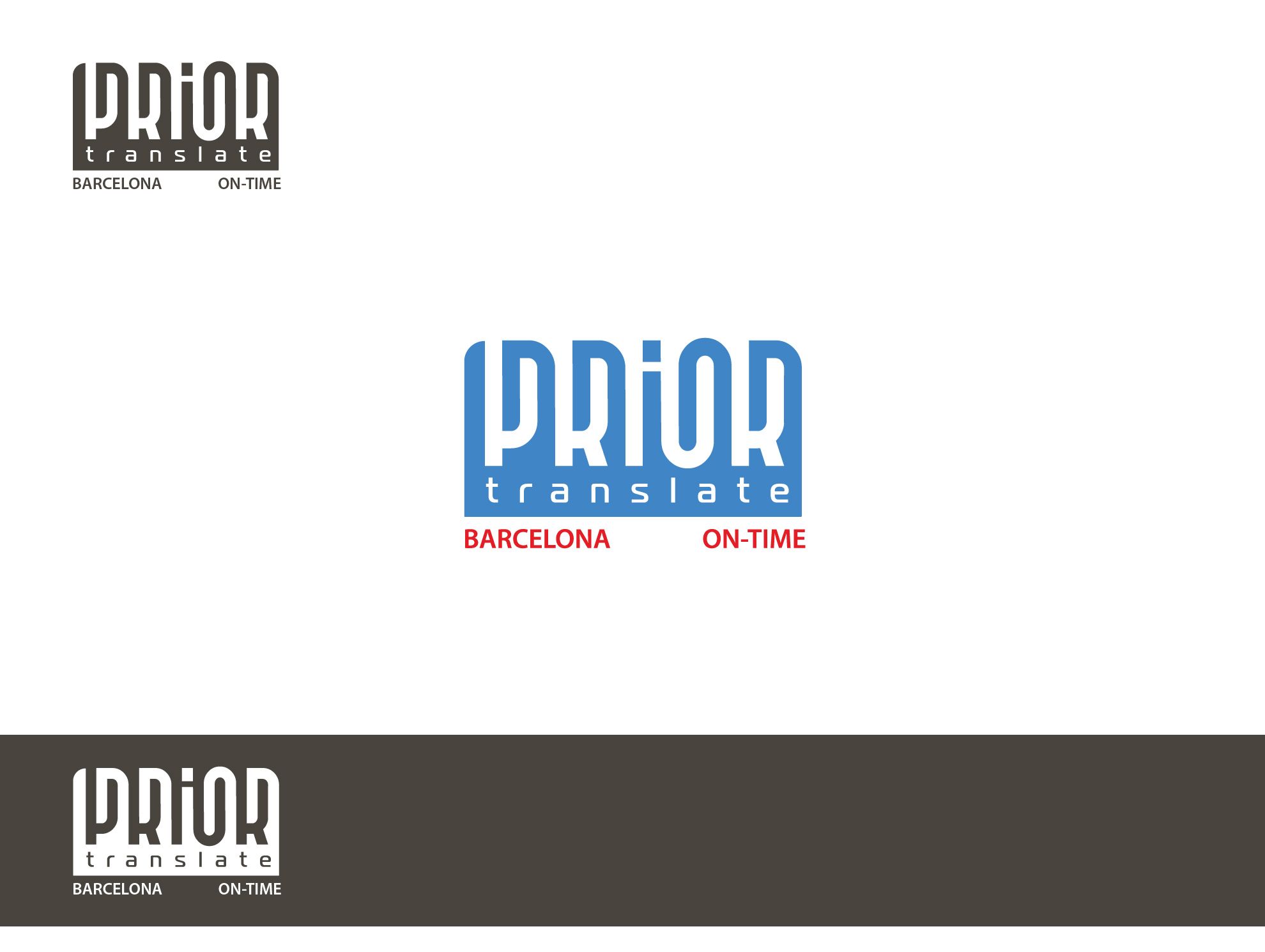 Логотип для PRIOR translate - дизайнер -lilit53_