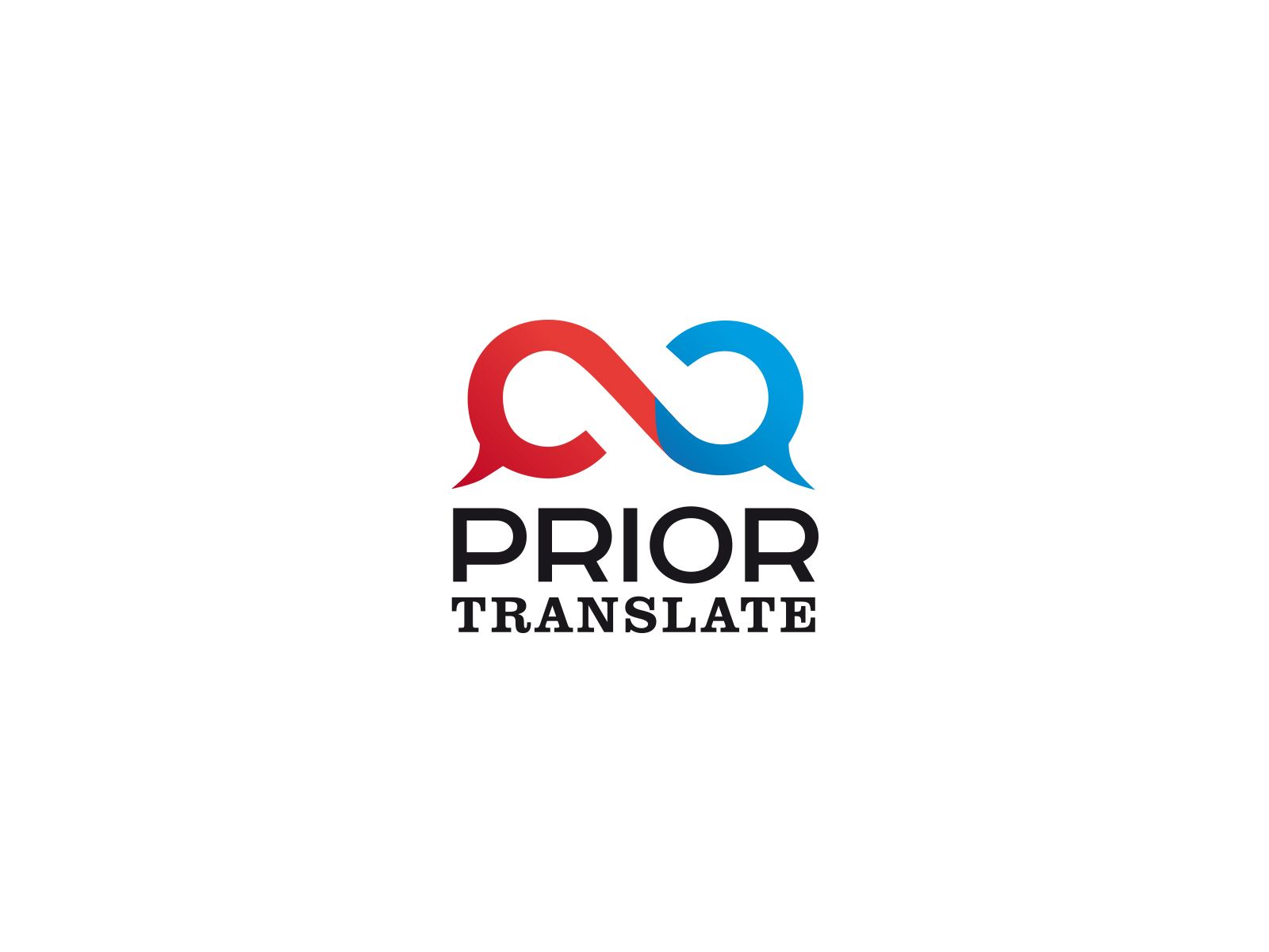 Логотип для PRIOR translate - дизайнер funkielevis