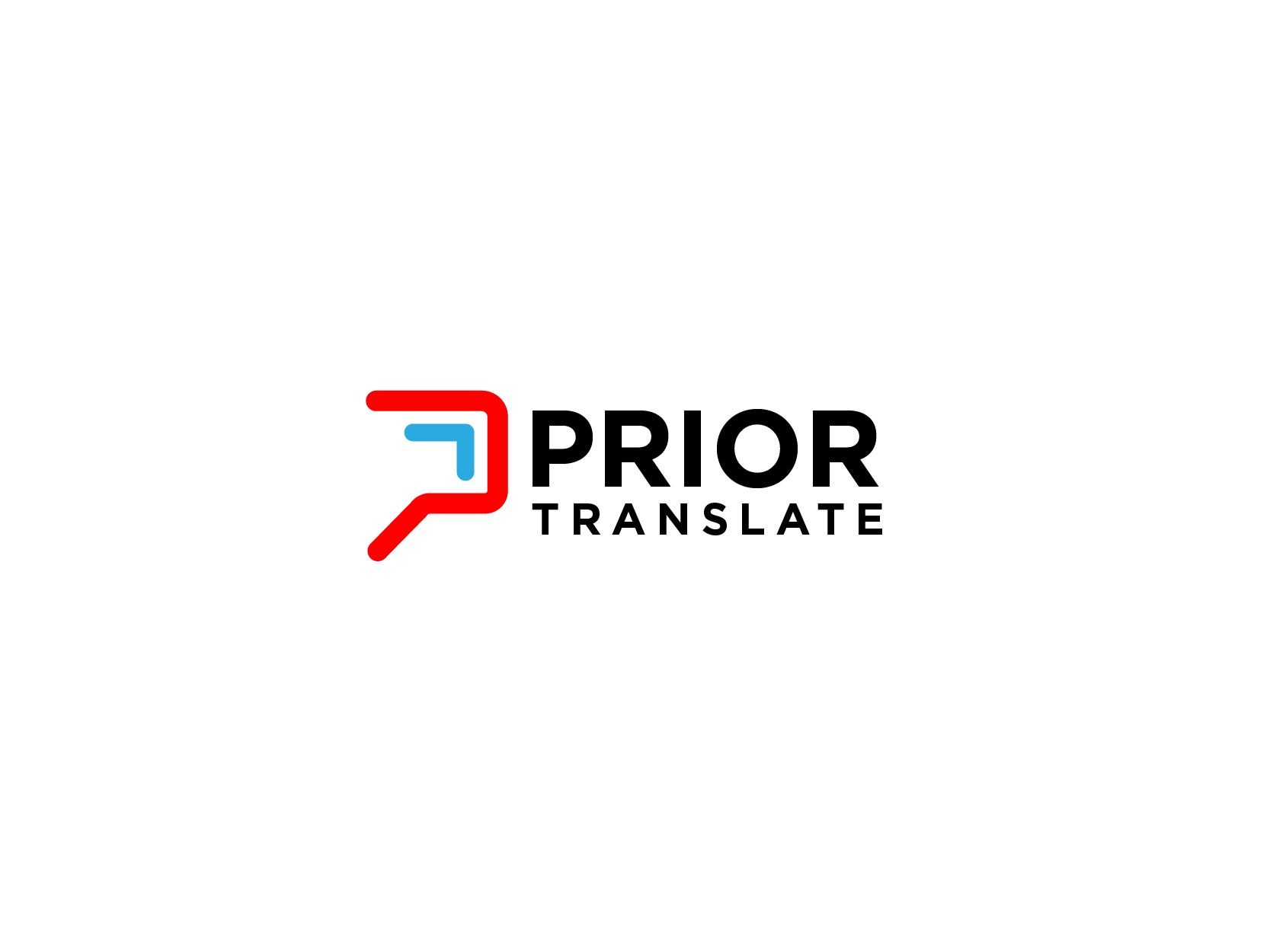 Логотип для PRIOR translate - дизайнер rawil