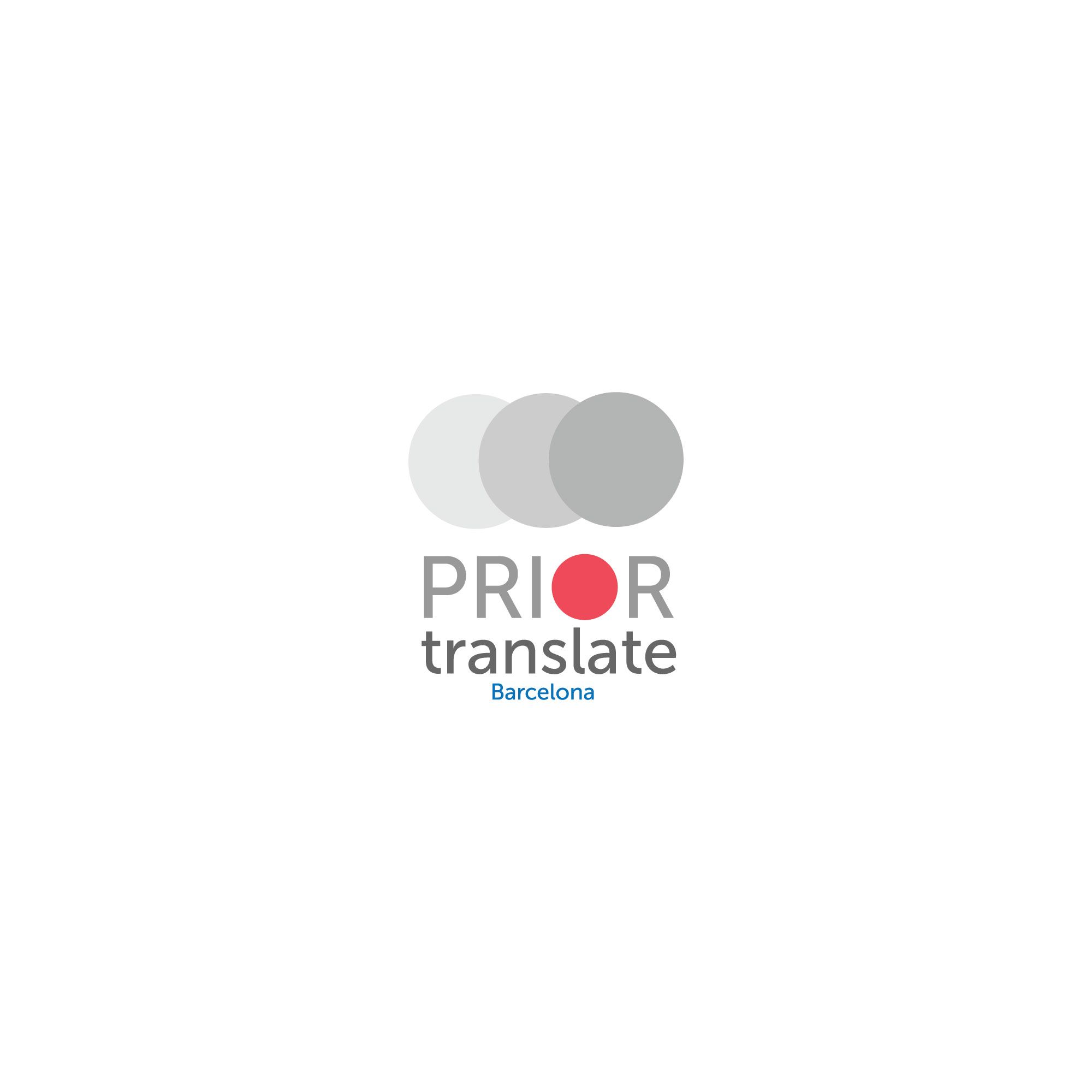 Логотип для PRIOR translate - дизайнер oparin1fedor