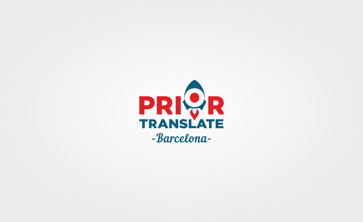 Логотип для PRIOR translate - дизайнер print2