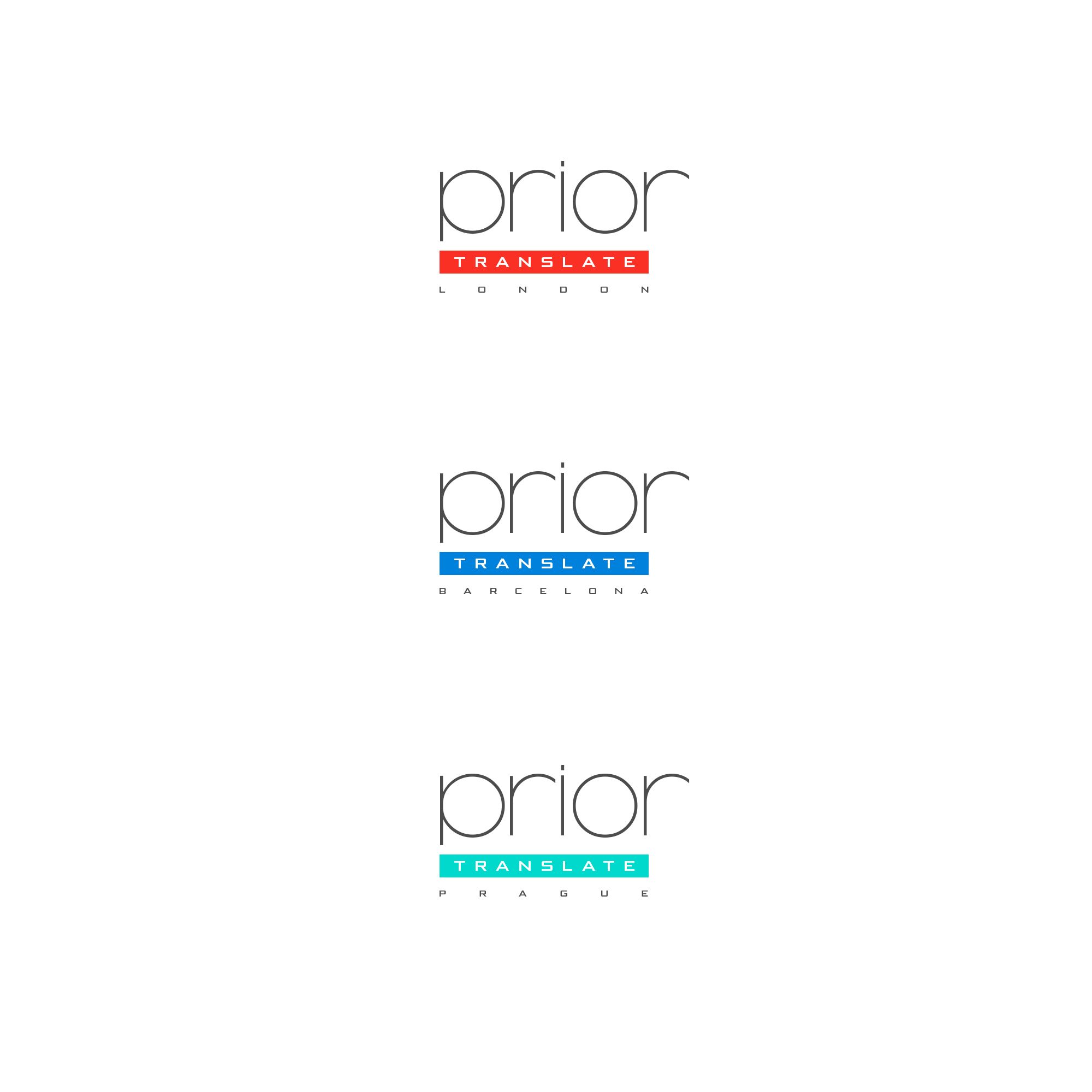 Логотип для PRIOR translate - дизайнер Splayd