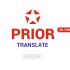 Логотип для PRIOR translate - дизайнер DesignEveryDay